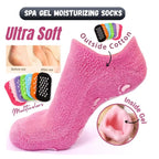 Premium Moisturizing Gel Sock | Ultra-Soft Spa Socks for Repairing Dry Cracked Feet and Heels