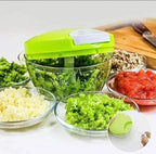 Speedy Pull Food Chopper – Manual Vegetable & Garlic Cutter