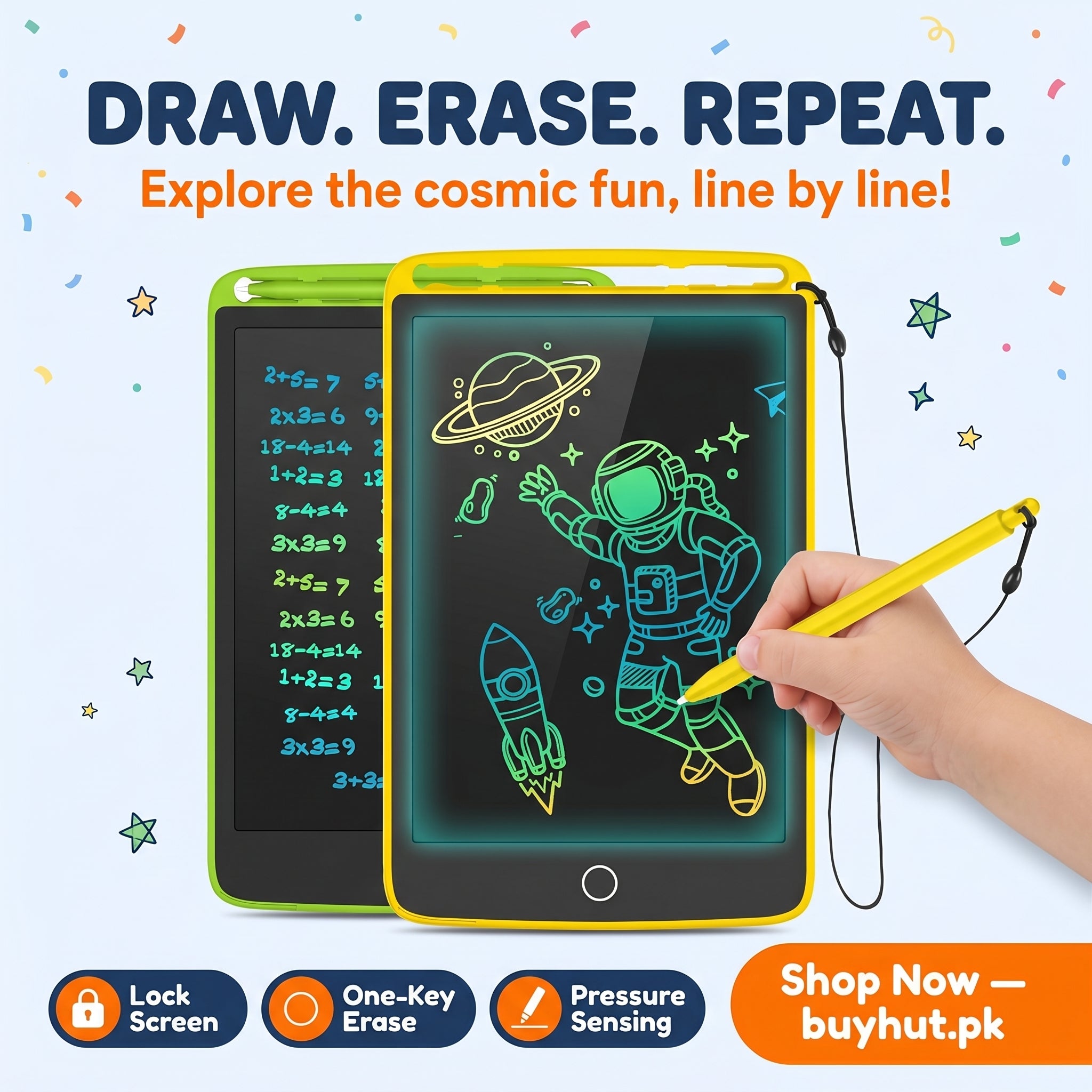 8.5 inch Colorful LCD Writing Tablet for Kids