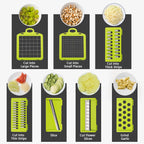 16-in-1 Multifunctional Vegetable Chopper & Slicer – Onion, Fruit & Food Dicer