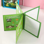 Magic Water Drawing Books for Kids | Set of 2 Books with 2 Pens | Reusable Mess-Free Water Coloring