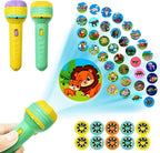 Mini Kids Projector Torch – 3 Slides, 24 Patterns | Educational Night Light & Bedtime Story Toy for Toddlers