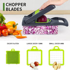 16-in-1 Multifunctional Vegetable Chopper & Slicer – Onion, Fruit & Food Dicer