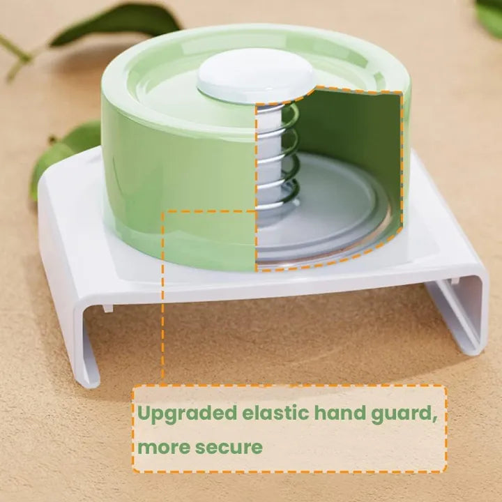 Stainless steel 5 in 1 vegetable cutter - Vegetable slicer Salad handheld chopper changeable blades kitchen tool - Kitchen accessories gadget multi-functional onion potato cutter