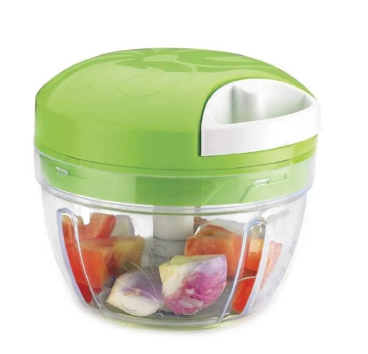Speedy Pull Food Chopper – Manual Vegetable & Garlic Cutter