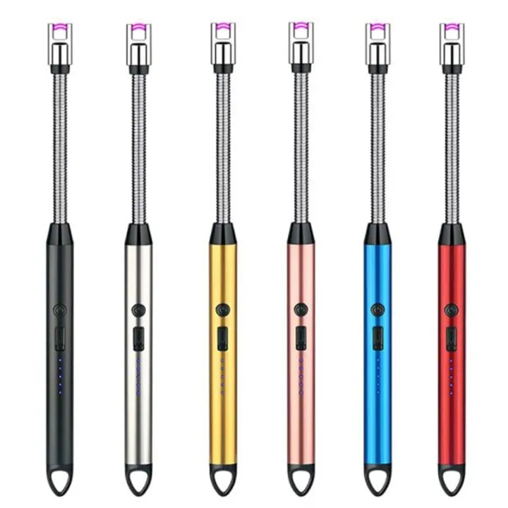 Rechargeable Electric USB Lighter Stove Lighter Long Neck Led Best Quality
